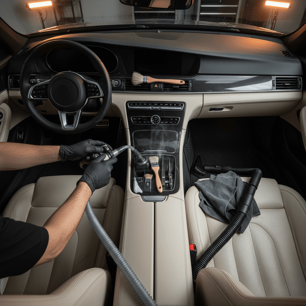Floor mat and carpet cleaning service